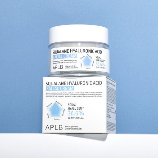 APLB Squalane Hyaluronic Acid Facial Cream 55ml - Daebak