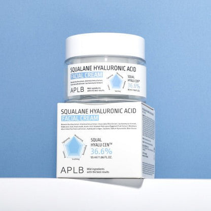 APLB Squalane Hyaluronic Acid Facial Cream 55ml - Daebak