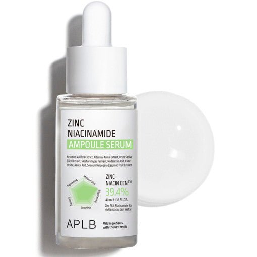 APLB Zinc Niacinamide Ampoule Serum 40ml - Daebak