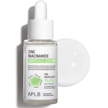 APLB Zinc Niacinamide Ampoule Serum 40ml - Daebak