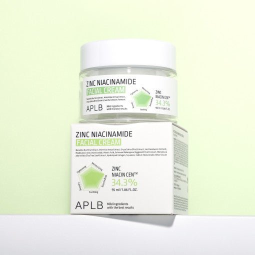 APLB Zinc Niacinamide Facial Cream 55ml - Daebak