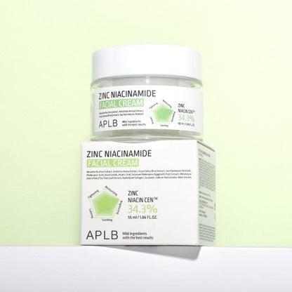 APLB Zinc Niacinamide Facial Cream 55ml - Daebak