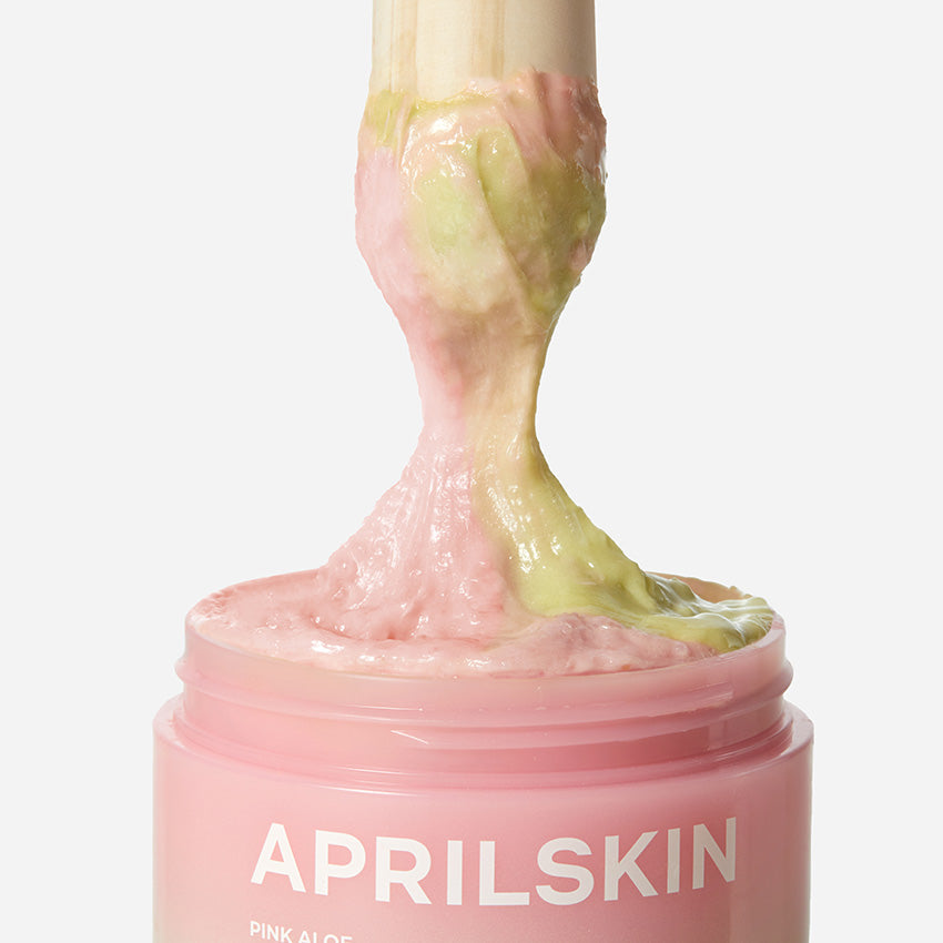 APRILSKIN 粉色芦荟面膜泡沫舒缓洁面乳 120g