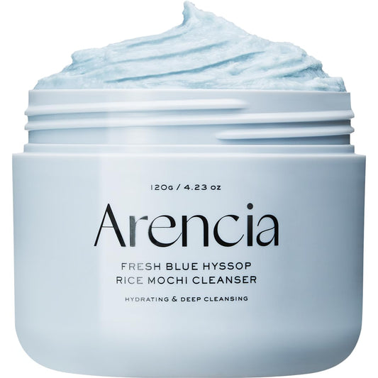 Arencia Fresh Blue Hyssop Rice Mochi Cleanser - Daebak