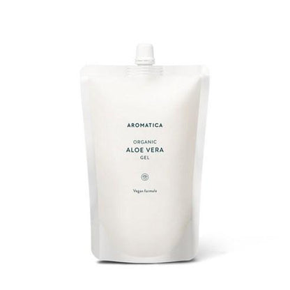 AROMATICA Organic Aloe Vera Gel Refill 500ml - Daebak