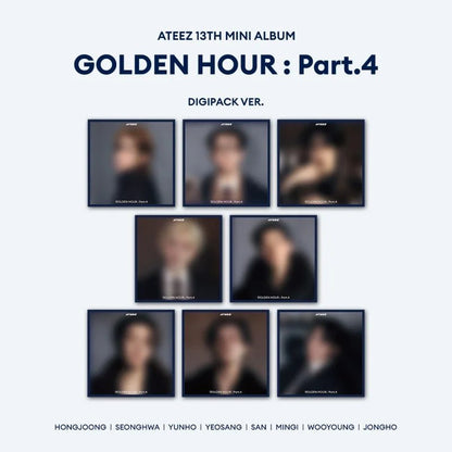 Ateez Golden Hour Part 4 Digipack Version - Daebak