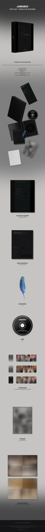 ATEEZ - SPIN OFF: FROM THE WITNESS (Witness Ver.) Limited Edition - Daebak