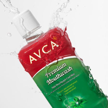 AVCA Mild Mouthwash Cool Mint 800ml - Daebak