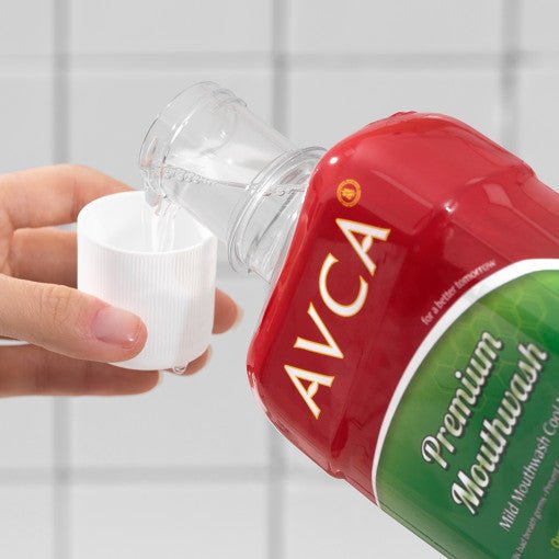 AVCA Mild Mouthwash Cool Mint 800ml - Daebak