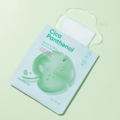 BANILA CO Blooming Youth Cica Panthenol Mask 22ml X 10ea