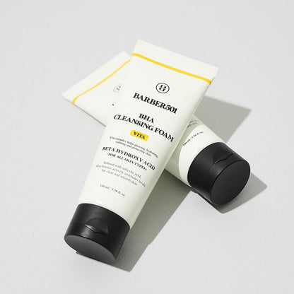 BARBER501 BHA Cleansing Foam 100ml #VITA