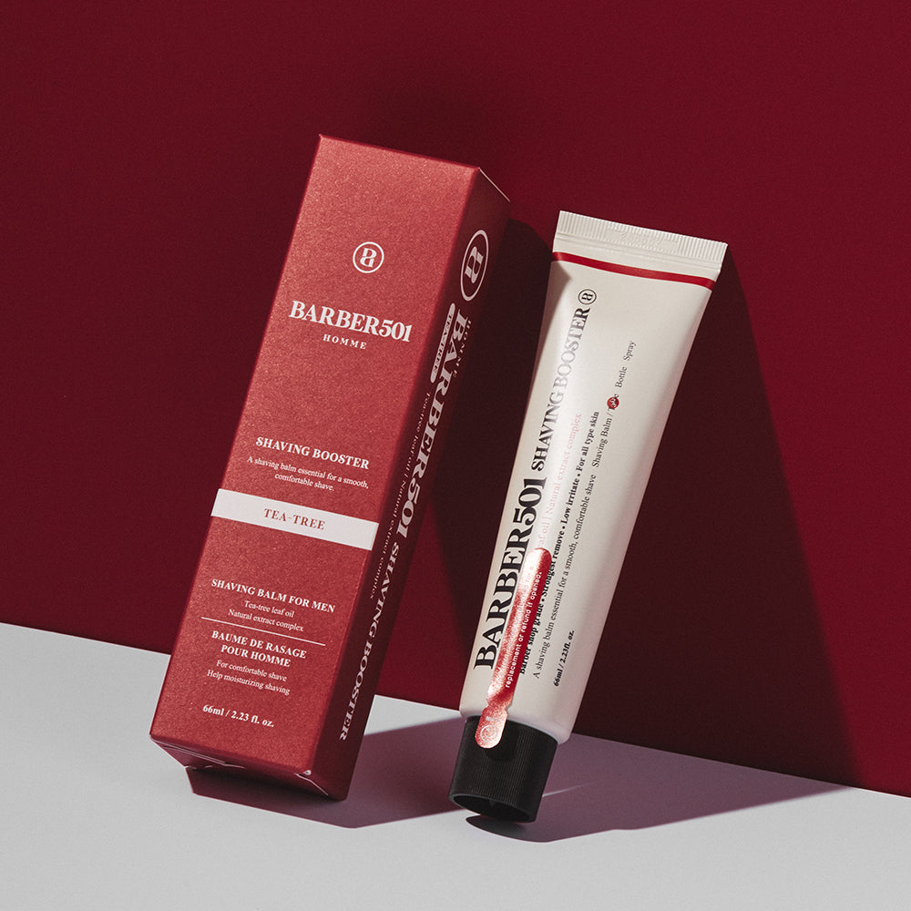 BARBER501 Shaving Booster Balm 66ml Red(Tea Tree)