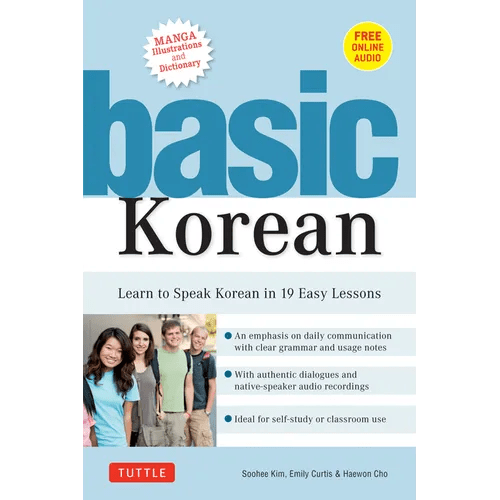 Basic Korean: Learn to Speak Korean in 19 Easy Lessons (Companion Online Audio and Dictionary) - Paperback - Daebak