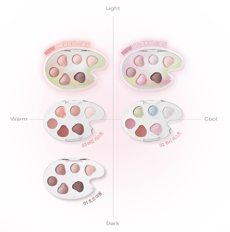 BBIA Last Eye Palette 5g (5colors) - Daebak