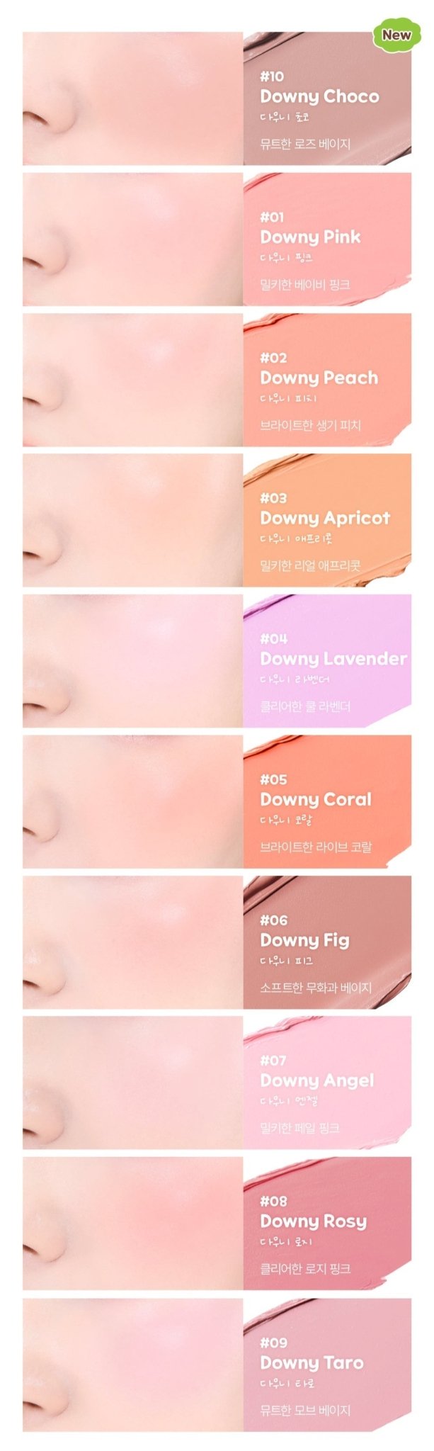 BBIA Ready to Wear Downy Cheek 3.5g - Daebak