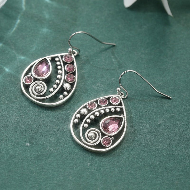 Beautiful Copper Korean Style Simple Geometric Earrings - Daebak