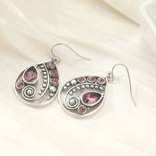 Beautiful Copper Korean Style Simple Geometric Earrings - Daebak