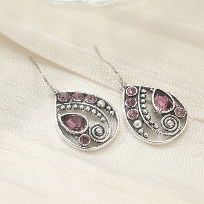 Beautiful Copper Korean Style Simple Geometric Earrings - Daebak