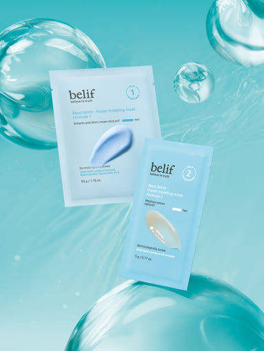 Maschera modellante congelata Aqua Bomb belif 55g