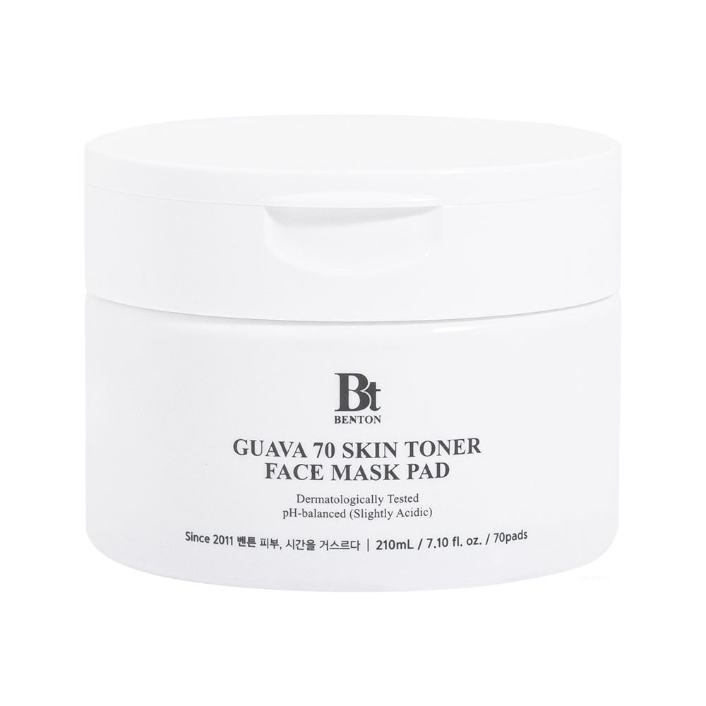 Benton Guava 70 Skin Toner Face Mask Pad 70 Sheets - Daebak