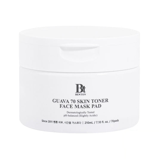 Benton Guava 70 Skin Toner Face Mask Pad 70 Sheets - Daebak