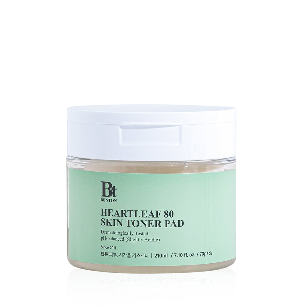 Benton HEARTLEAF 80 SKIN TONER PAD 70pads - Daebak