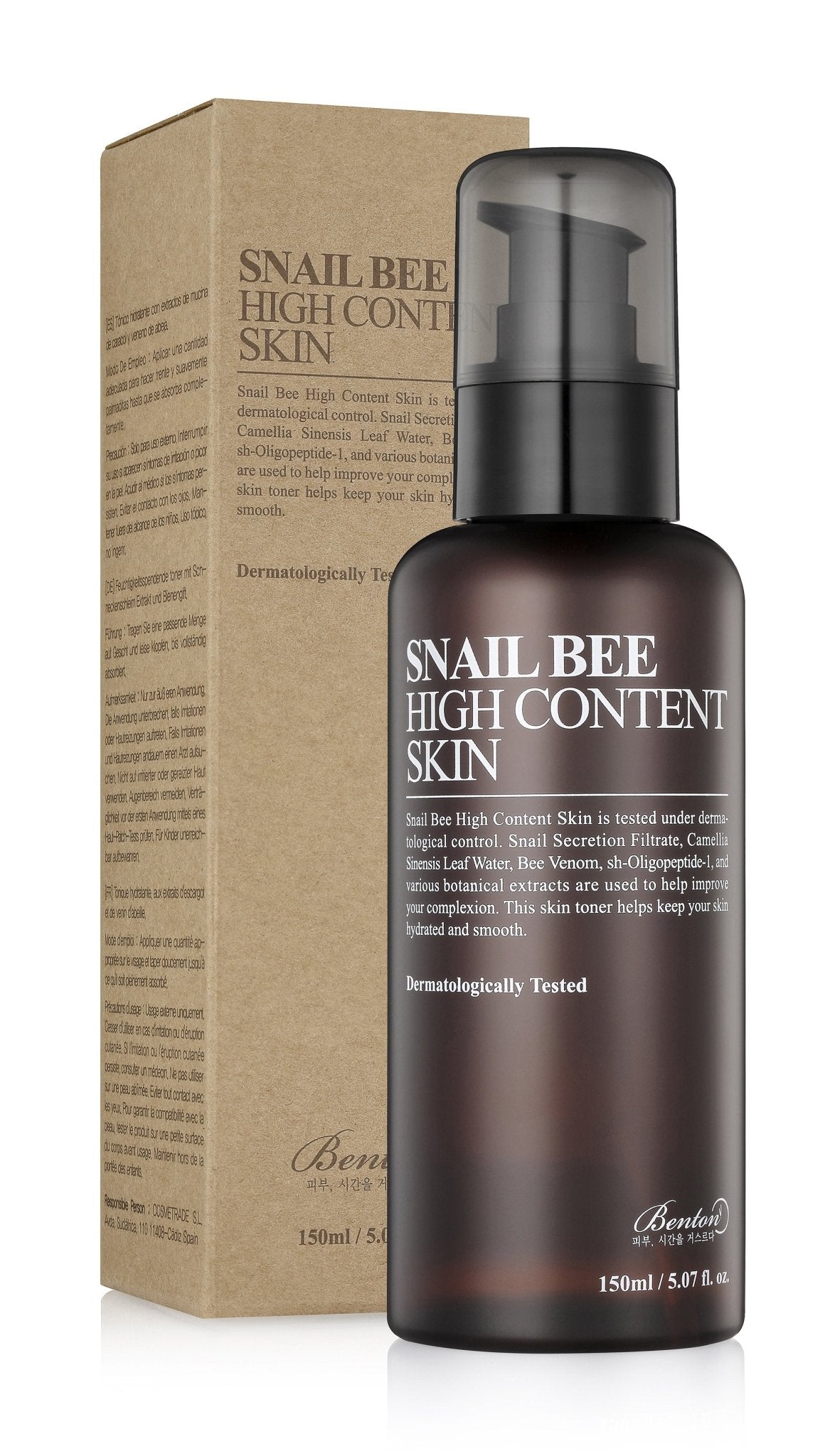 Benton Snail Bee High Content Skin Toner 150ml - Daebak