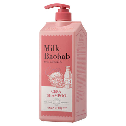 Shampoo capilar BIOKLASSE MILK BAOBAB CERA 1200ml #Buquê de Flores