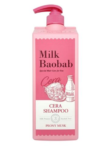 Shampoo capilar BIOKLASSE MILK BAOBAB CERA 1200ml #Almíscar de Peônia