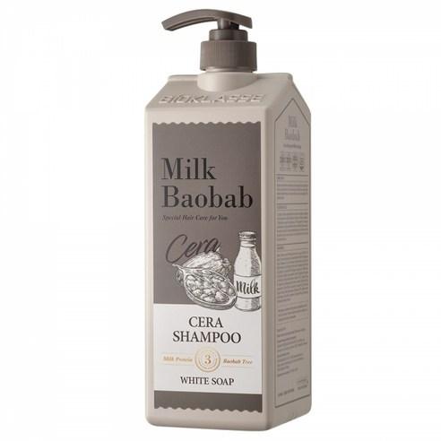 BIOKLASSE MILK BAOBAB HAIR Cera Shampoo 1200ml #White Soap - Daebak