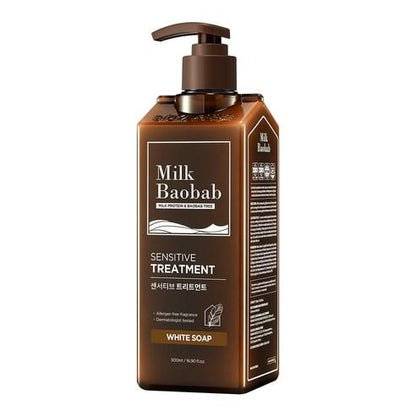 BIOKLASSE MILK BAOBAB Hair Sensitive Treatment 500ml #White Soap - Daebak