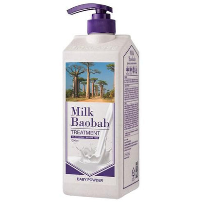 BIOKLASSE MILK BAOBAB Hair Treatment 1000ml #Baby Powder - Daebak