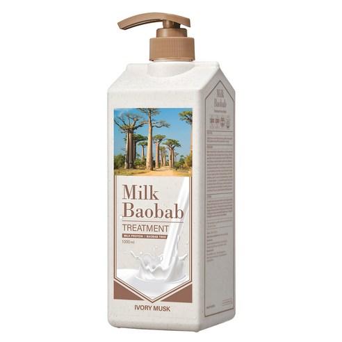 BIOKLASSE MILK BAOBAB Hair Treatment 1000ml #Ivory Musk - Daebak