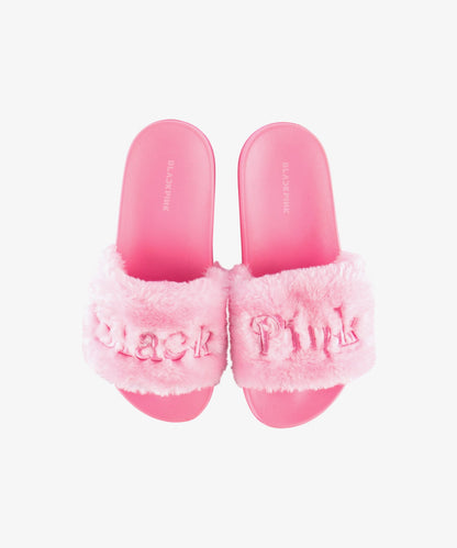 BLACKPINK [IN YOUR AREA] Slide Fur Slippers - Daebak
