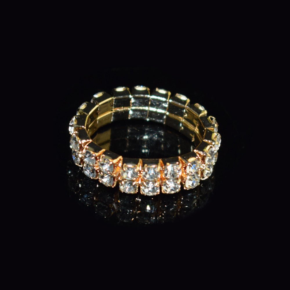 Bridal Ornament Rhinestone Exaggerated Korean Simple Bracelets - Daebak