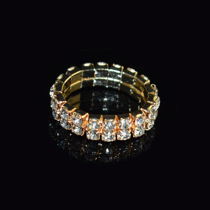 Bridal Ornament Rhinestone Exaggerated Korean Simple Bracelets - Daebak