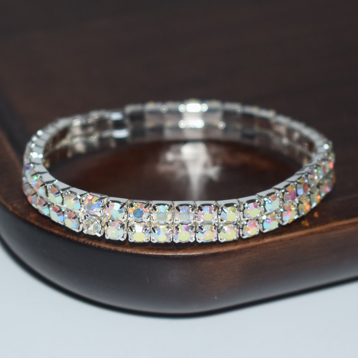 Bridal Ornament Rhinestone Exaggerated Korean Simple Bracelets - Daebak