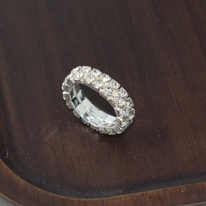 Bridal Ornament Rhinestone Exaggerated Korean Simple Bracelets - Daebak