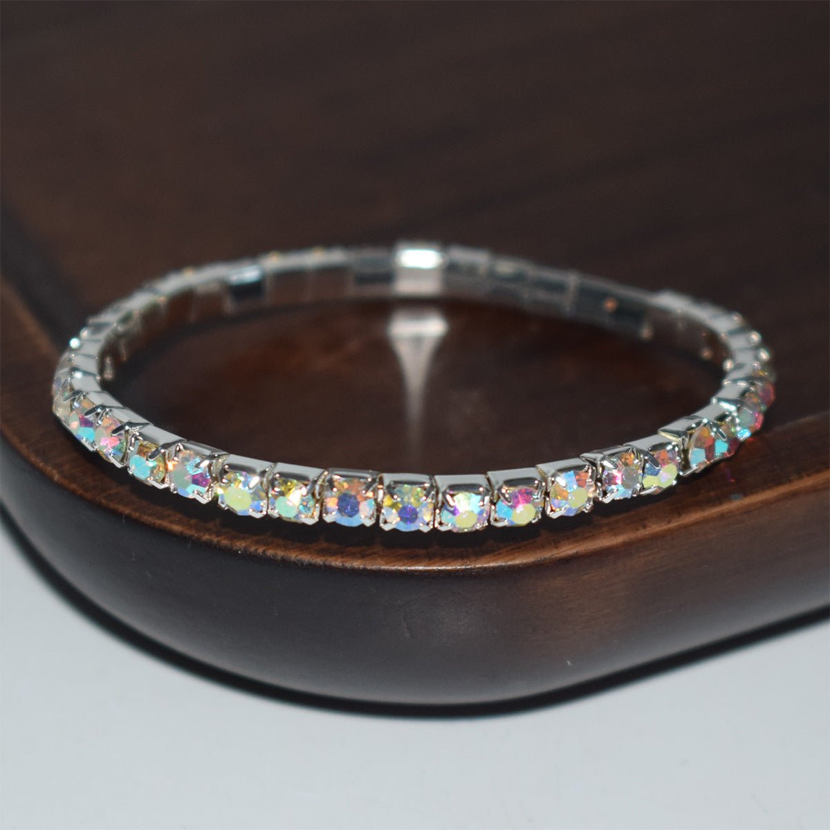 Bridal Ornament Rhinestone Exaggerated Korean Simple Bracelets - Daebak