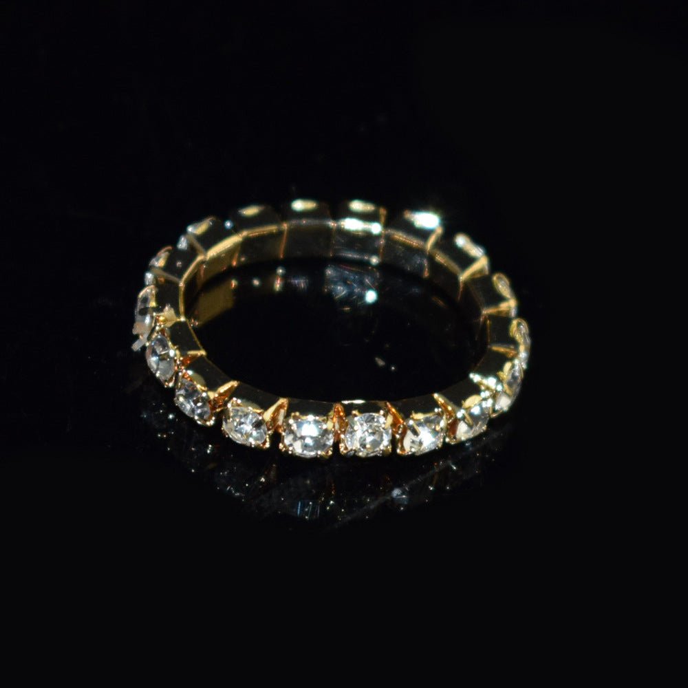 Bridal Ornament Rhinestone Exaggerated Korean Simple Bracelets - Daebak