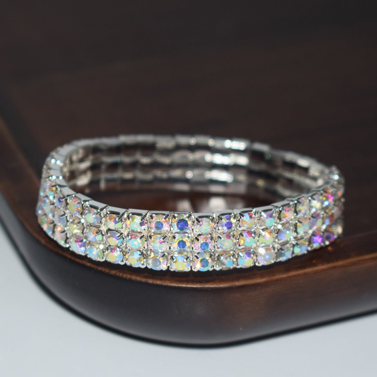 Bridal Ornament Rhinestone Exaggerated Korean Simple Bracelets - Daebak