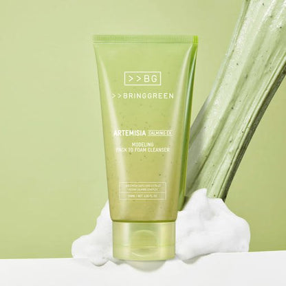 BRINGGREEN Artemisia Calming EX Modeling Pack to Foam Cleanser 120ml - Daebak