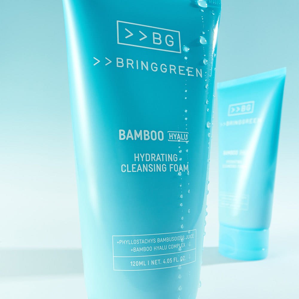BRINGGREEN Bamboo Hyalu Hydrating Cleansing Foam 120ml - Daebak