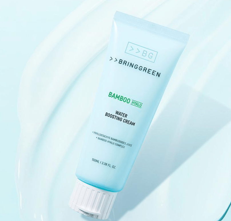 BRINGGREEN Bamboo Hyalu Water Boosting Cream 100ml + 100ml [Double SET] - Daebak