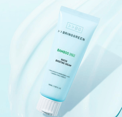BRINGGREEN Bamboo Hyalu Water Boosting Cream 100ml + 100ml [Double SET] - Daebak