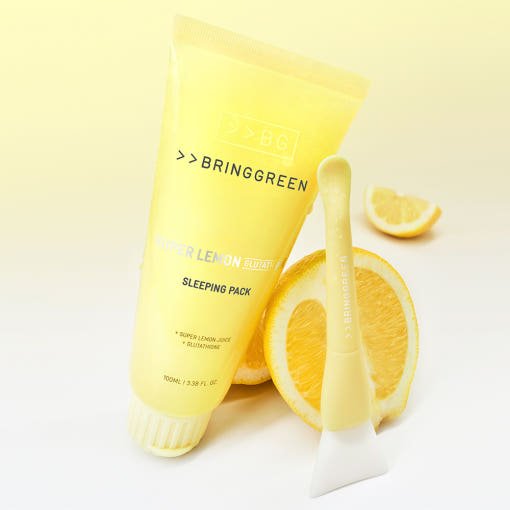 BRINGGREEN Super Lemon Glutathione Sleeping Pack 100ml - Daebak