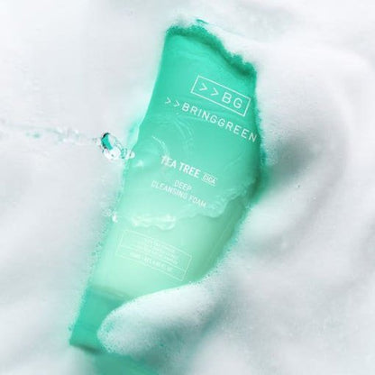 BRINGGREEN Tea Tree Cica Deep Cleansing Foam 120ml - Daebak