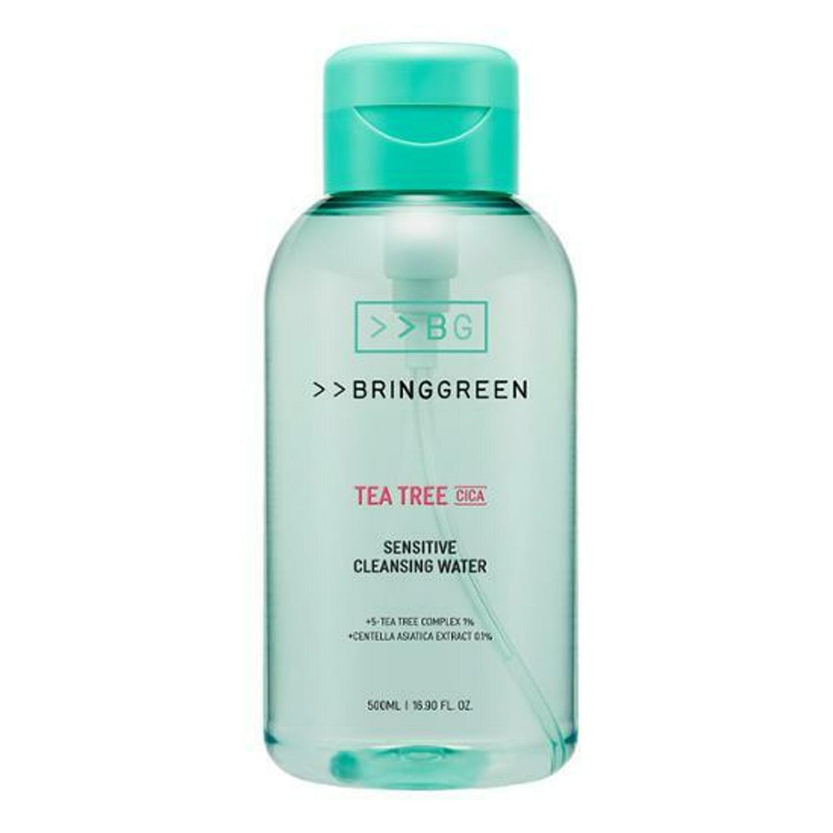 BRINGGREEN Tea Tree Cica Sensitive Cleansing Water 500ml - Daebak