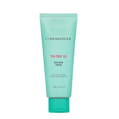 BRINGGREEN Tea Tree Cica Soothing Cream Plus 100ml - Daebak