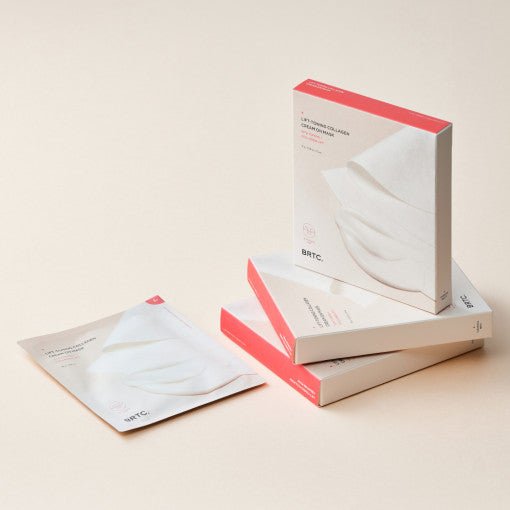 BRTC Lift-Toning Collagen Cream on Mask 5P - Daebak
